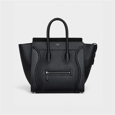 celine mini luggage natural calfskin|Mini Luggage bag in natural calfskin .